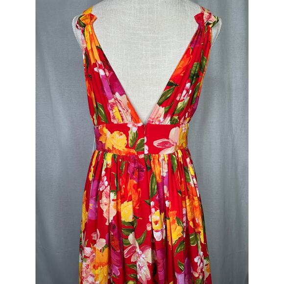Ronny Kobo Floral Sallee Dress in Pinawa Large New - Picture 8 of 8